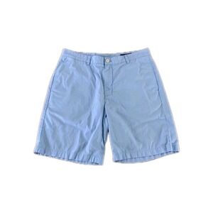 Saddlebred‎ Shorts Flat Front Light Blue Men's size 42 W Chino 7" Inseam